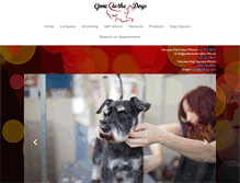 Tablet Screenshot of gttdogs.com